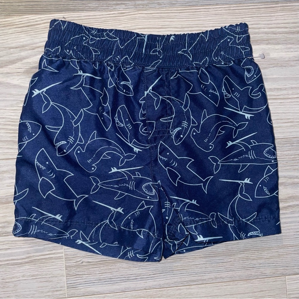 Wonder Nation Baby Boys Swim Trunks Size 18 Months Mesh Liner